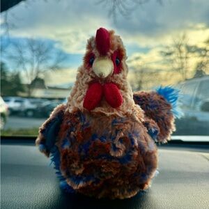 Douglas Henrietta Blue Lace Hen stuffed animal